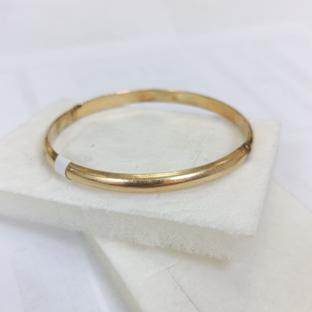 PULSERA RIGIDA. ORO. 14 K 6 GRMS (SEMINUEVO)