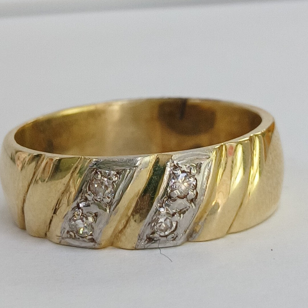 ANILLO ORO 14 K 7,80 GRMS (SEMINUEVO)