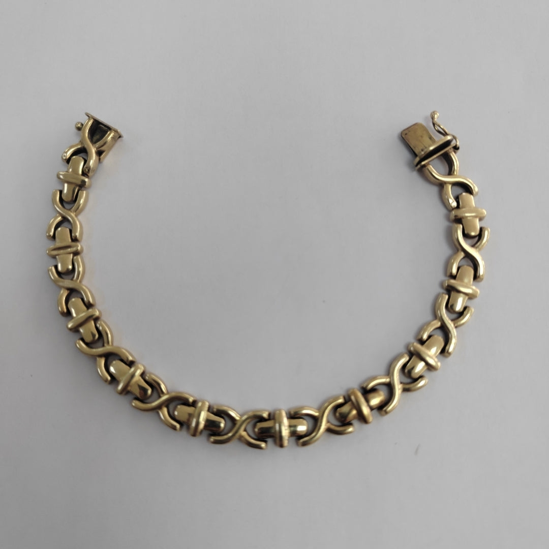 PULSERA. ORO. 14 K 12.4 GRMS (SEMINUEVO)