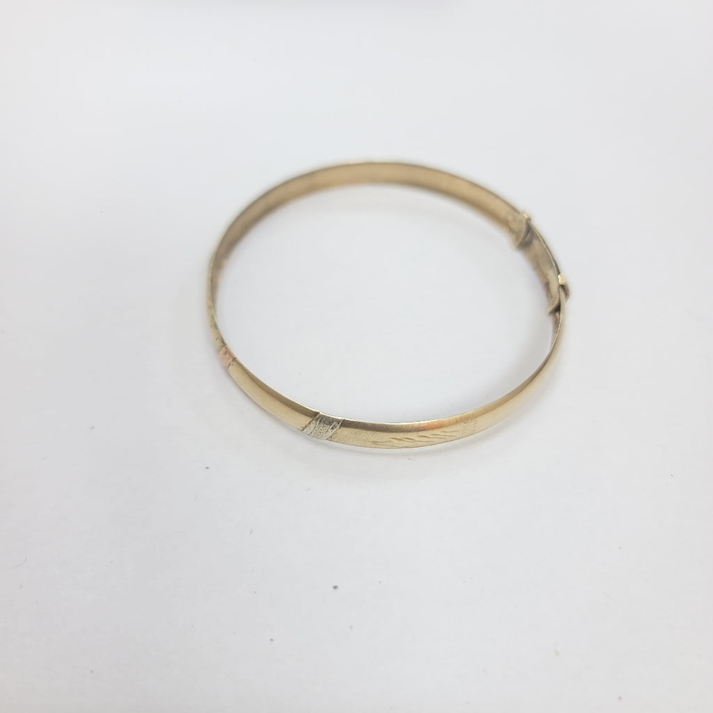PULSERA RIGIDA. ORO. 10 K 6.4 GRMS (SEMINUEVO)