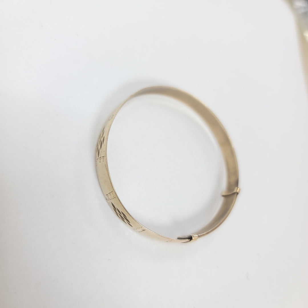 PULSERA RIGIDA. ORO. 8 K 8.3 GRMS (SEMINUEVO)