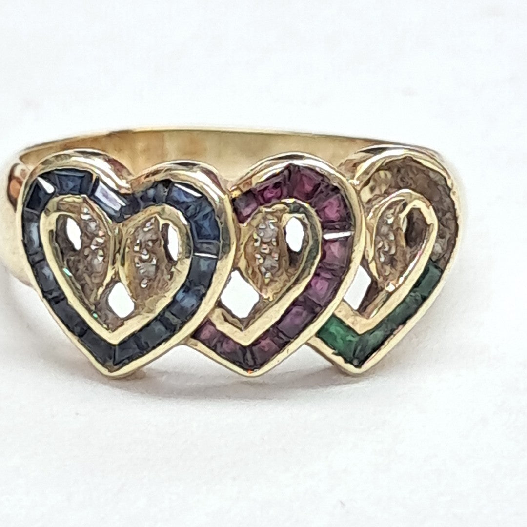 ANILLITO. ORO. 14 K 3 GRMS (SEMINUEVO)