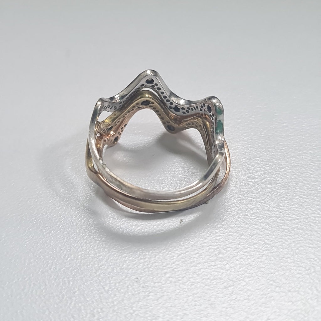 ANILLO. ORO. 10 K 4 GRMS (SEMINUEVO)