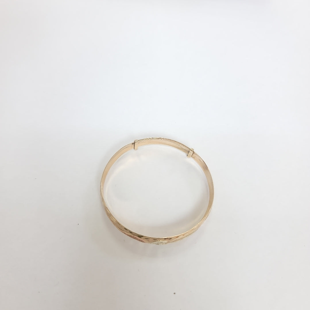 PULSERA RIGIDA. ORO. 10 K 4.8 GRMS (SEMINUEVO)