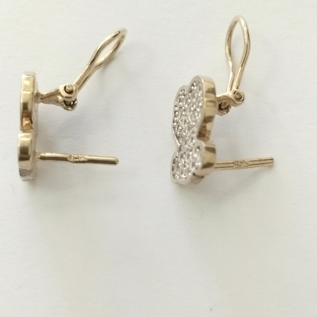 ARETES PAR. ORO. 10 K 3.1 GRMS (SEMINUEVO)