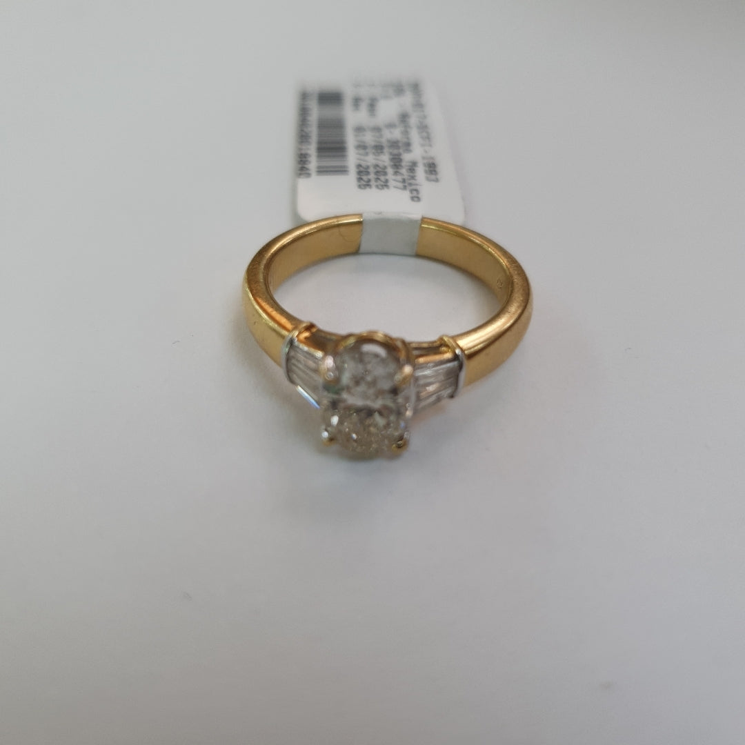 ANILLITO. ORO. 18 K 5.9 GRMS (SEMINUEVO)