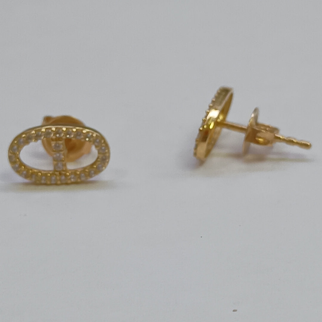 ARETES PAR. ORO. 10 K 1.2 GRMS (SEMINUEVO)
