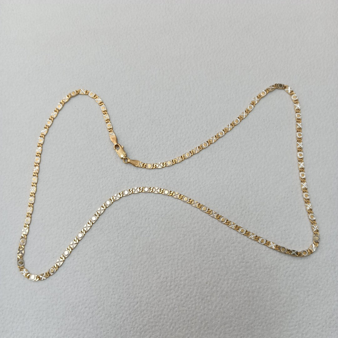 CADENA. ORO. 14 K 10.5 GRMS (SEMINUEVO)