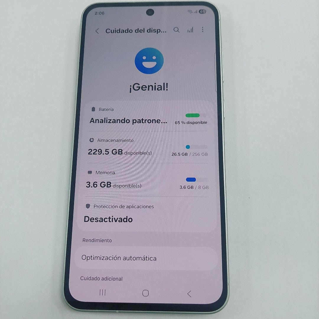 CELULAR SAMSUNG GALAXY A56 SM-A566E (2025) 256 GB 8 GB RAM (SEMINUEVO)