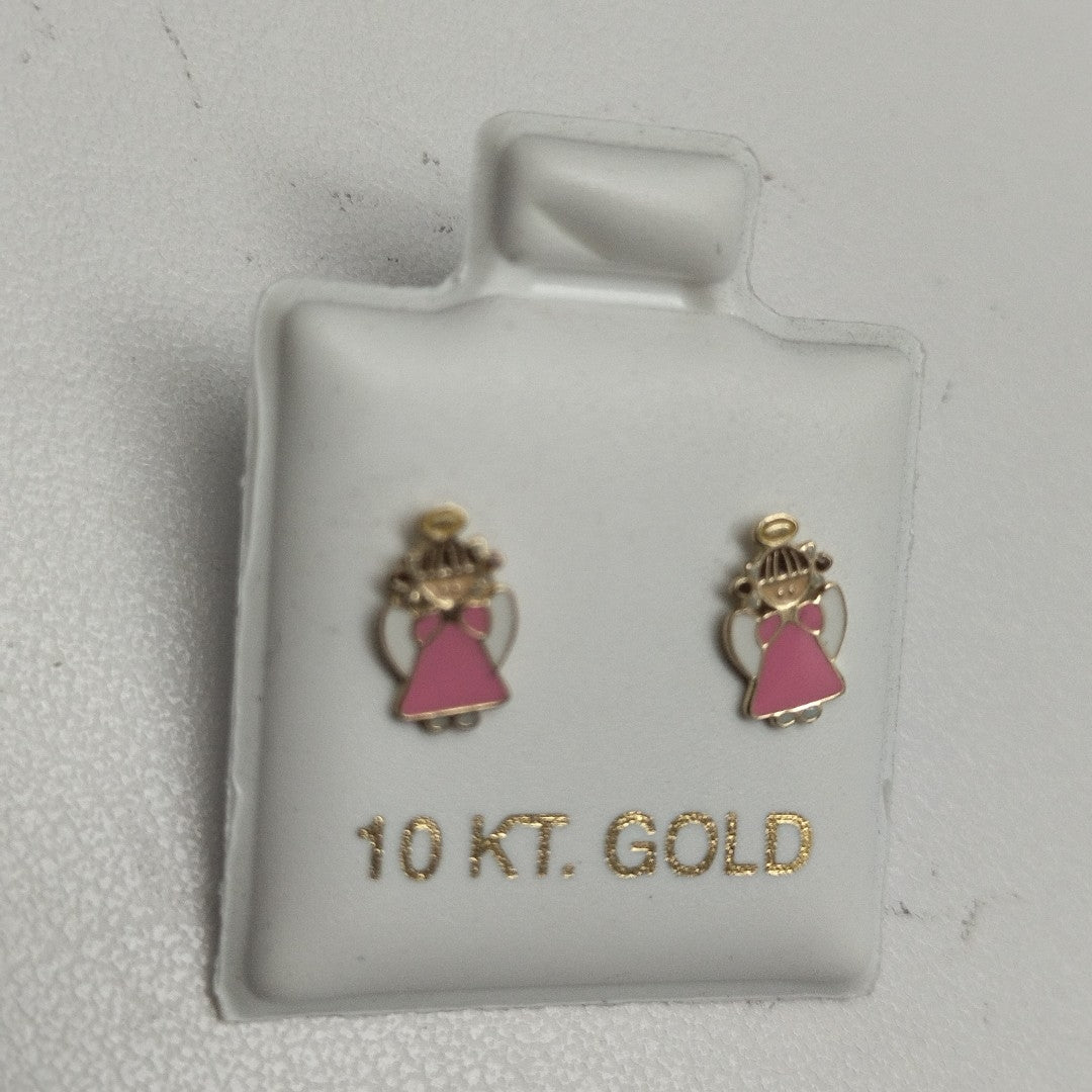 BROQUELES ORO 10K 1 (NUEVO)