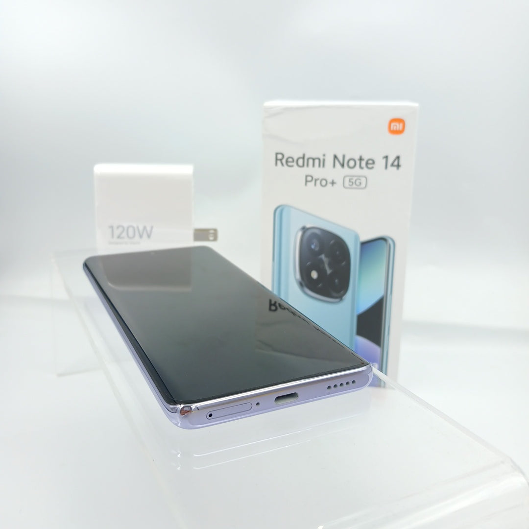 CELULAR XIAOMI REDMI NOTE 14 PRO+ 5G 24115RA8EG(2024) 256 GB 12 GB RAM (SEMINUEVO)