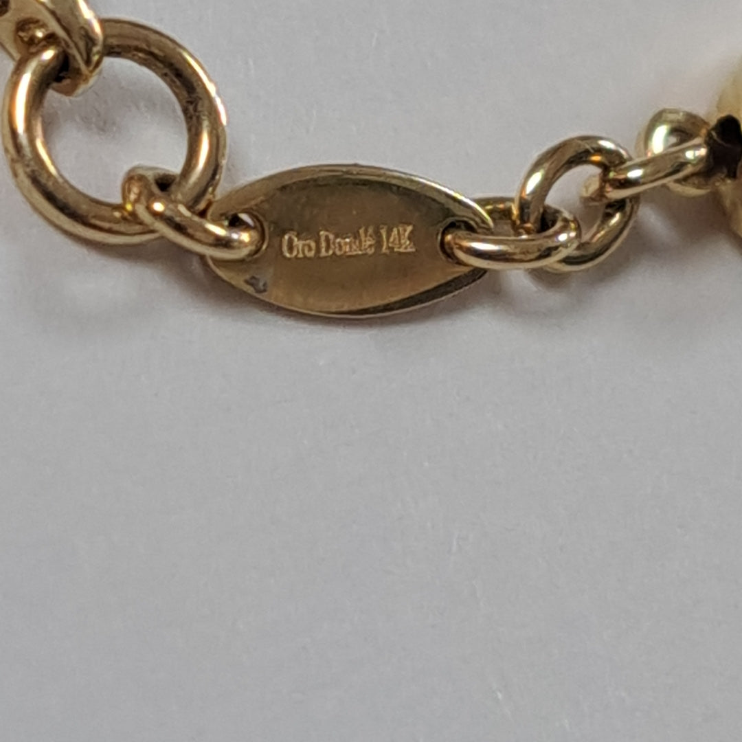 PULSERAS DAMA ORO 14K 3.7 (NUEVO)