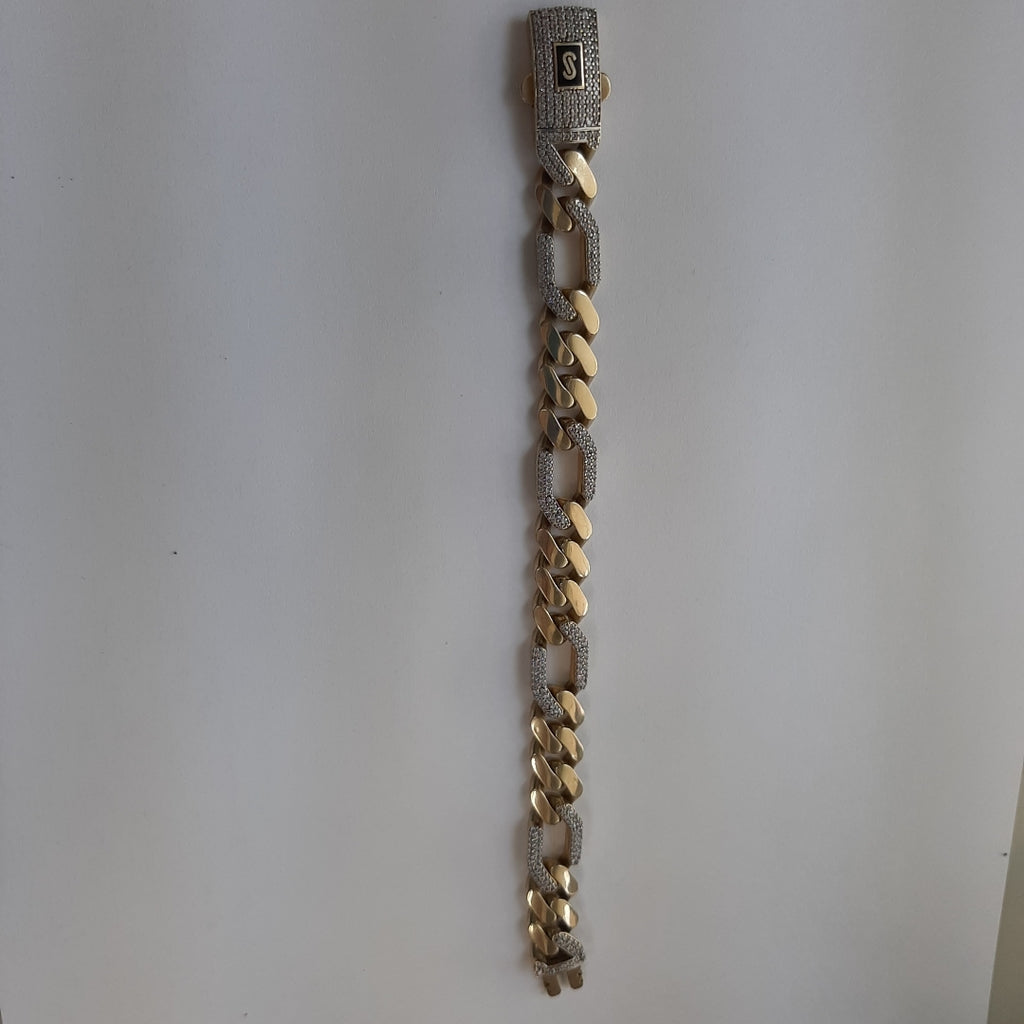 PULSERA. ORO. 14 K 18.3 GRMS (SEMINUEVO)