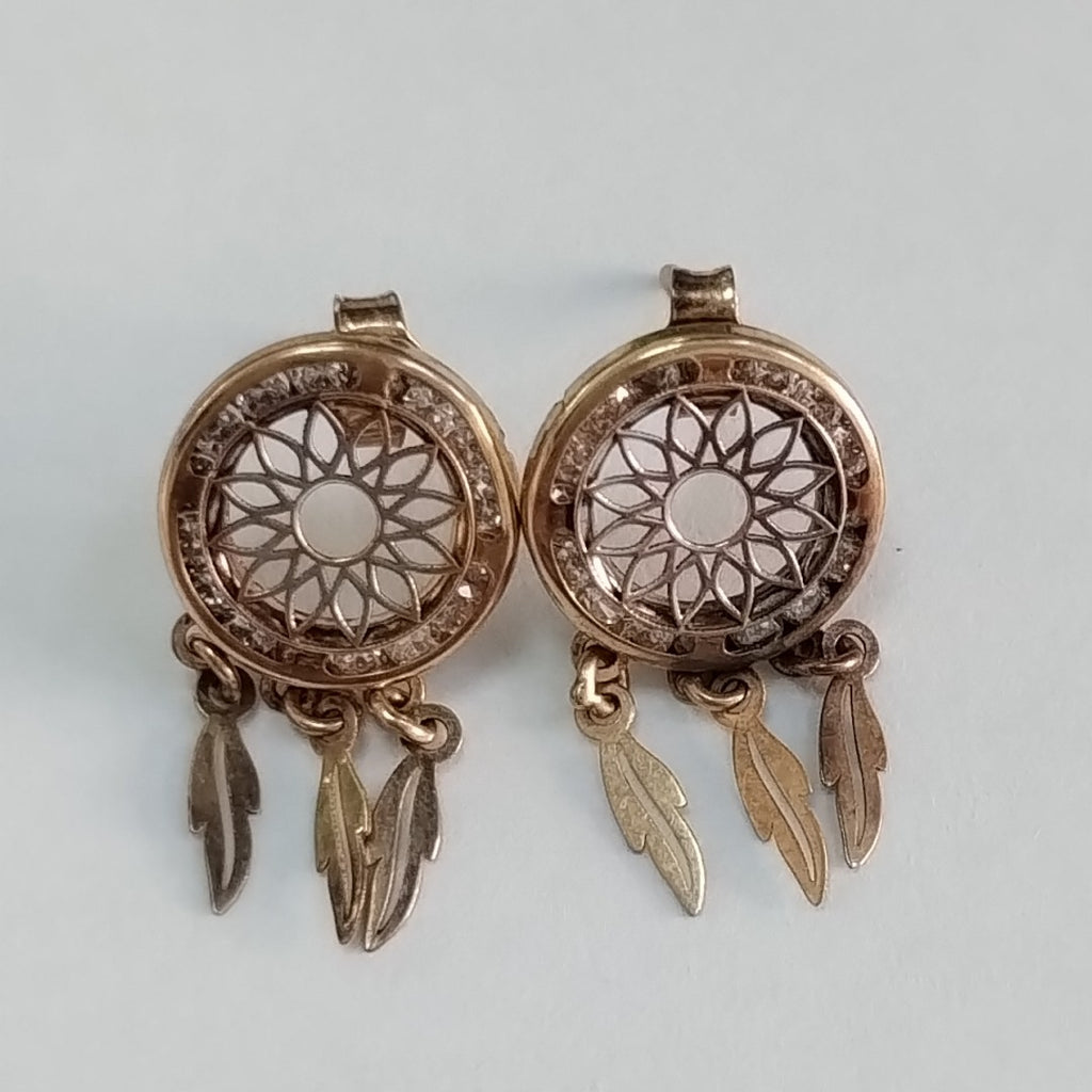 ARETES PAR. ORO. 10 K 1.5 GRMS (SEMINUEVO)