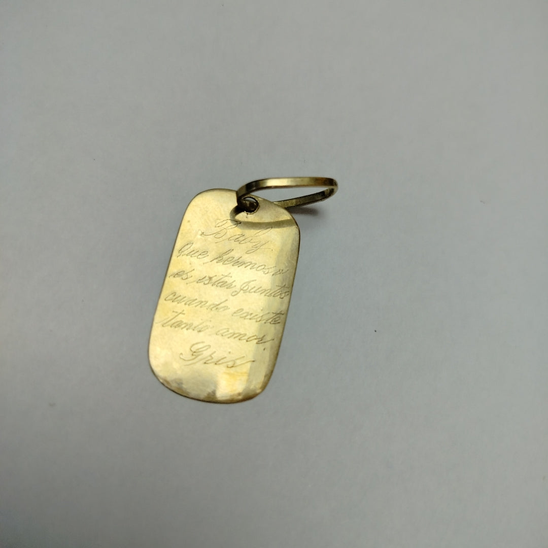 DIJE ORO 14 K 3,10 GRMS (SEMINUEVO)