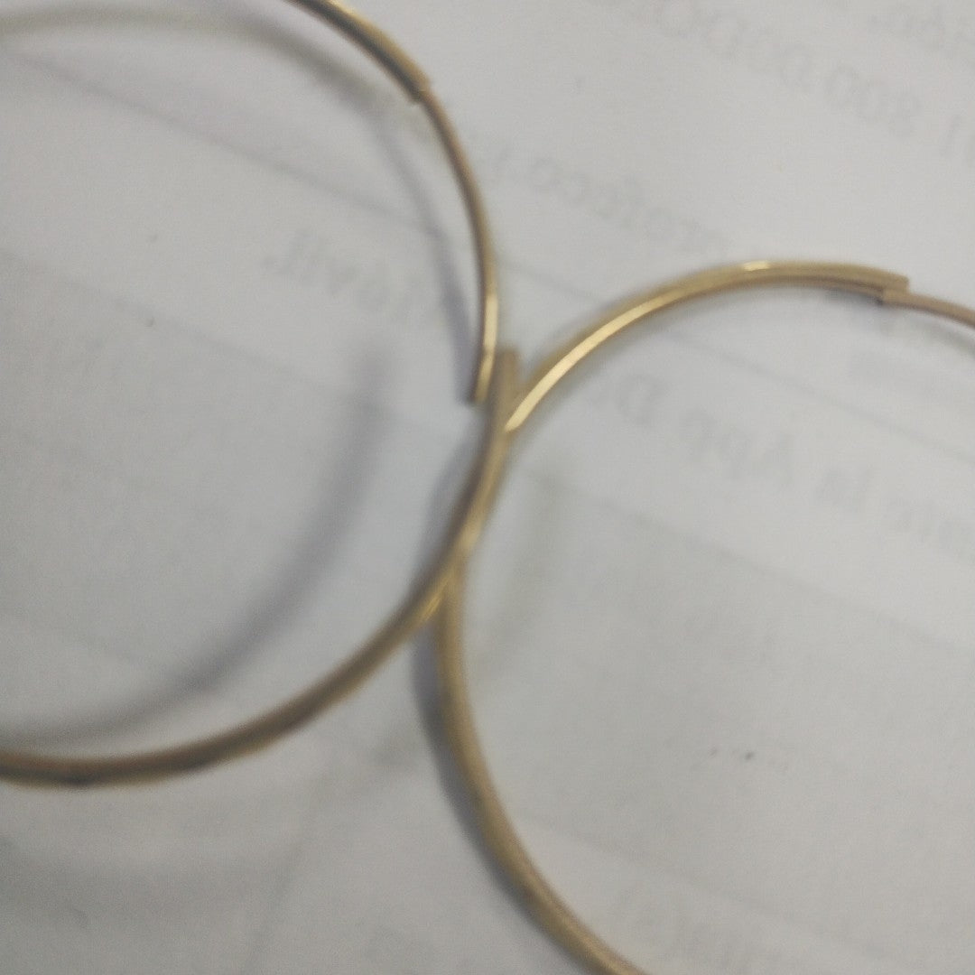 ARRACADAS PAR ORO 10 K 1,50 GRMS (SEMINUEVO)