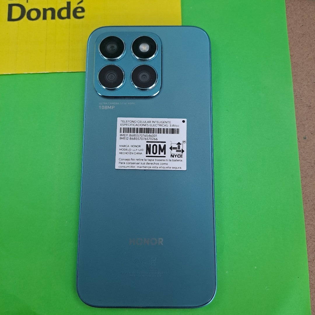 CELULAR HONOR X8B LLY-LX3 (2023) 512 GB 8 GB RAM (SEMINUEVO)