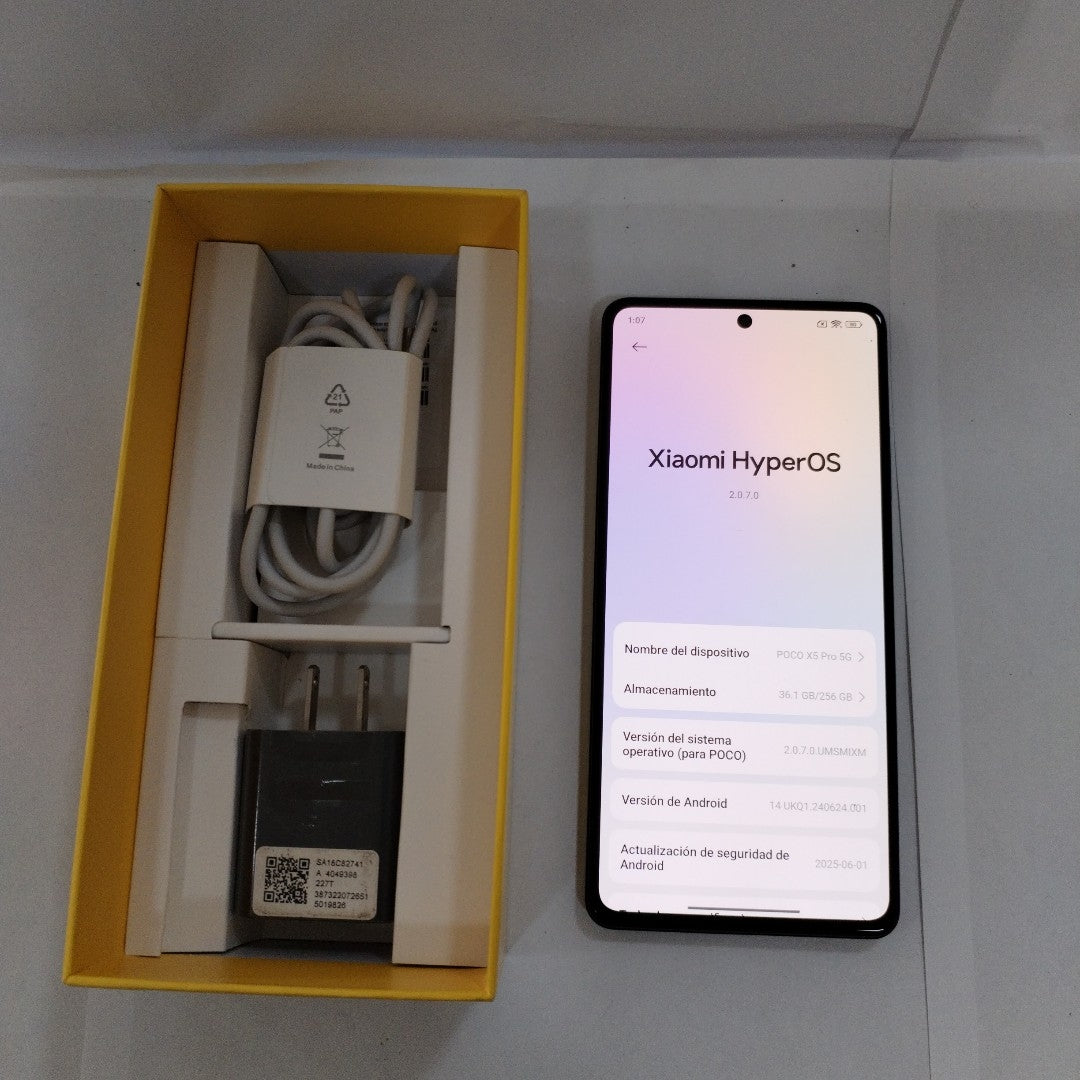 CELULAR XIAOMI POCO X5 PRO 22101320G (2023) 256 GB 8 GB RAM (SEMINUEVO)