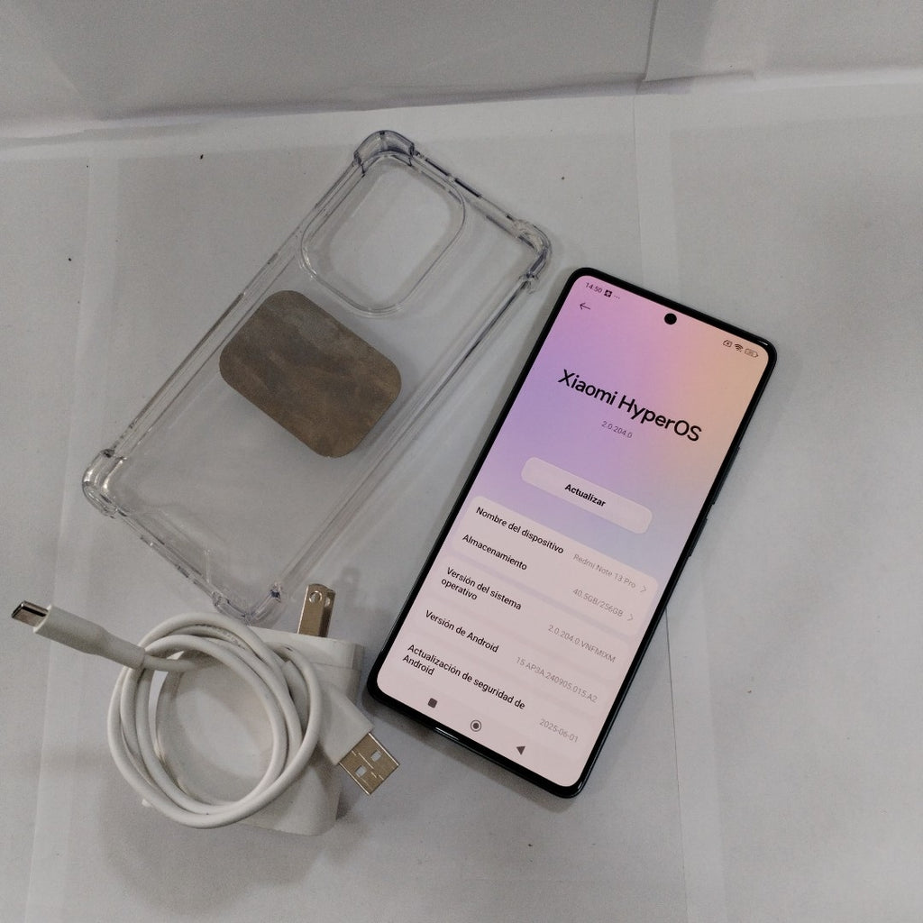 CELULAR XIAOMI REDMI NOTE 13 PRO 23117RA68G (2023) 256 GB 8 GB RAM (SEMINUEVO)