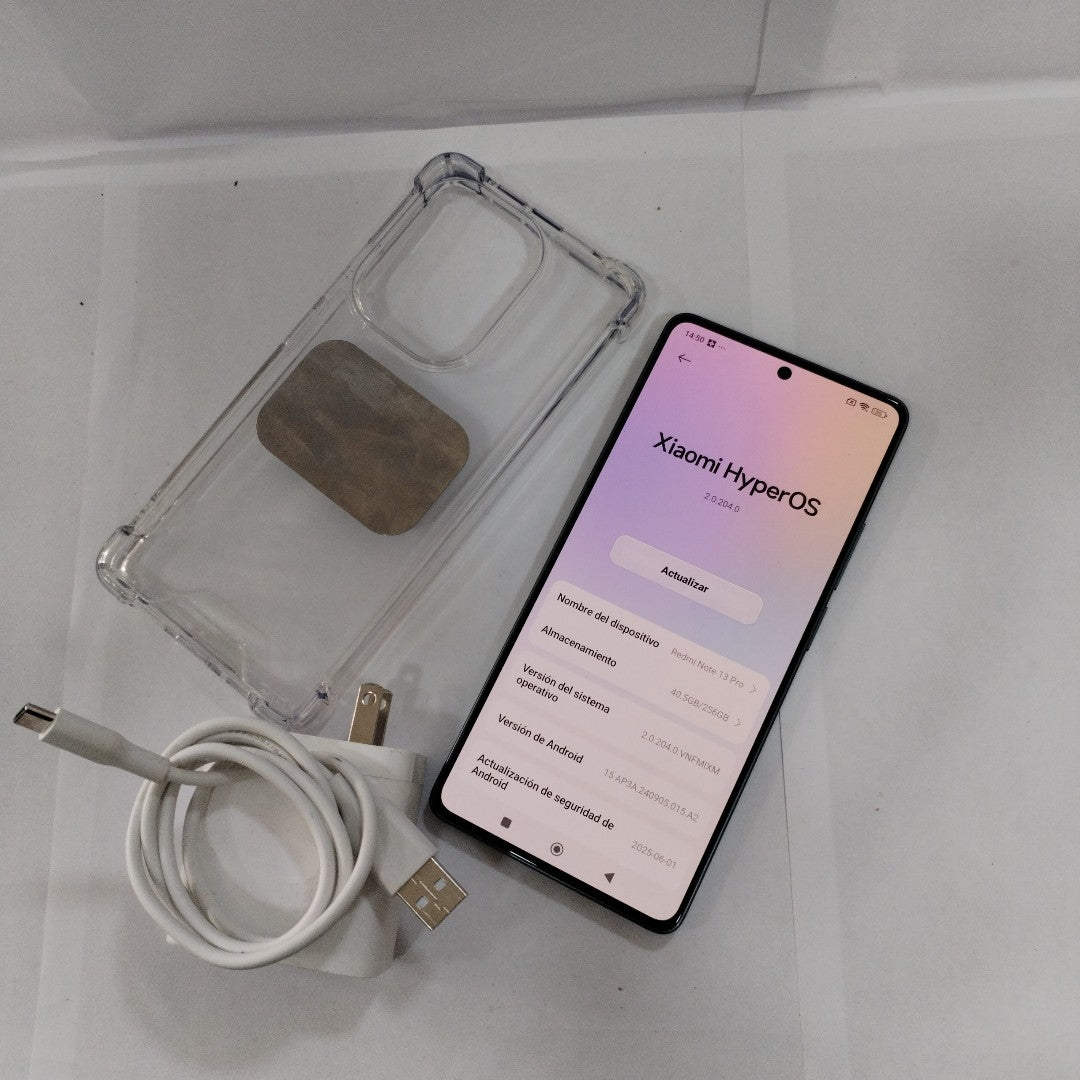 CELULAR XIAOMI REDMI NOTE 13 PRO 23117RA68G (2023) 256 GB 8 GB RAM (SEMINUEVO)