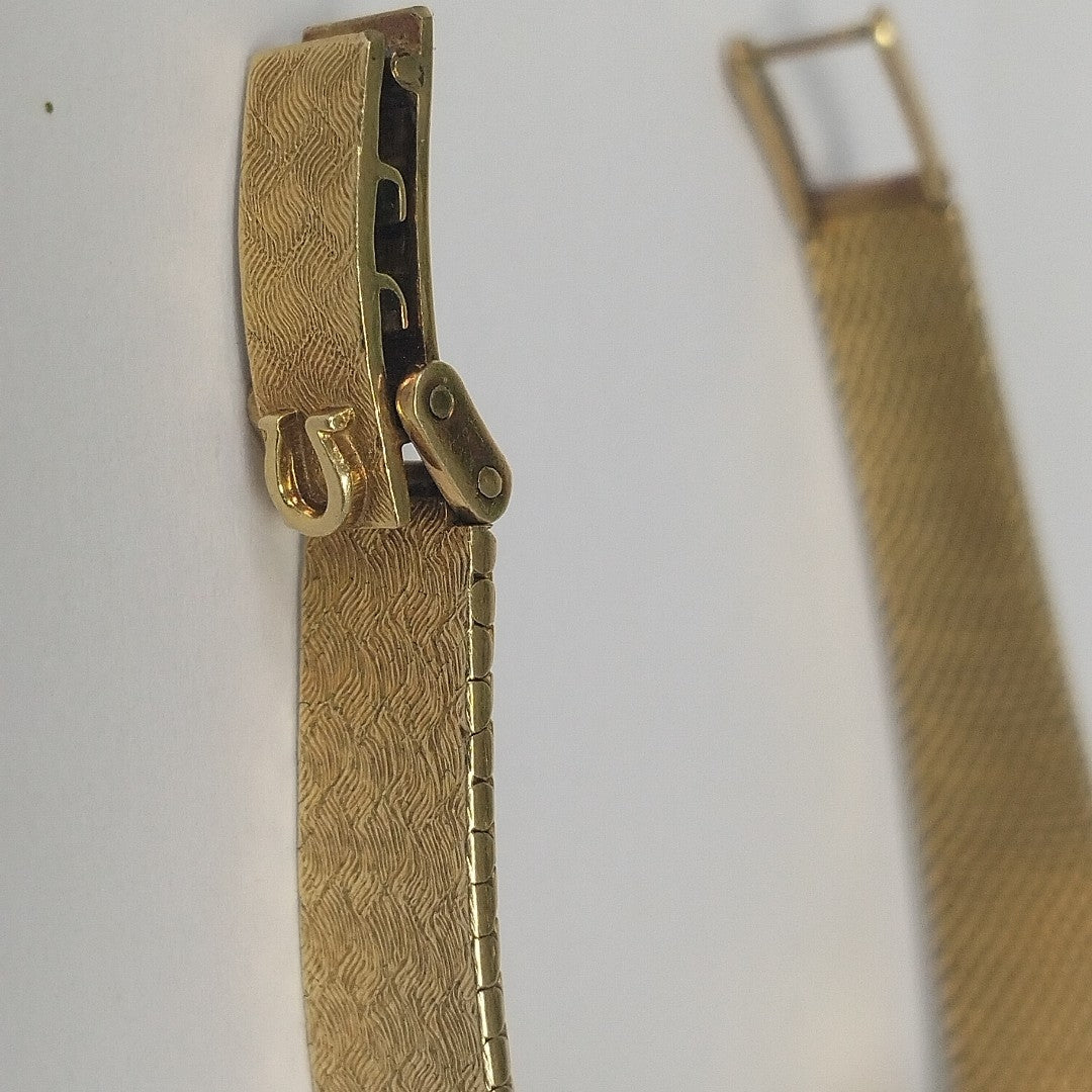 RELOJ CAJA Y PULSO ORO. ORO. 18 K 33.7 GRMS (SEMINUEVO)