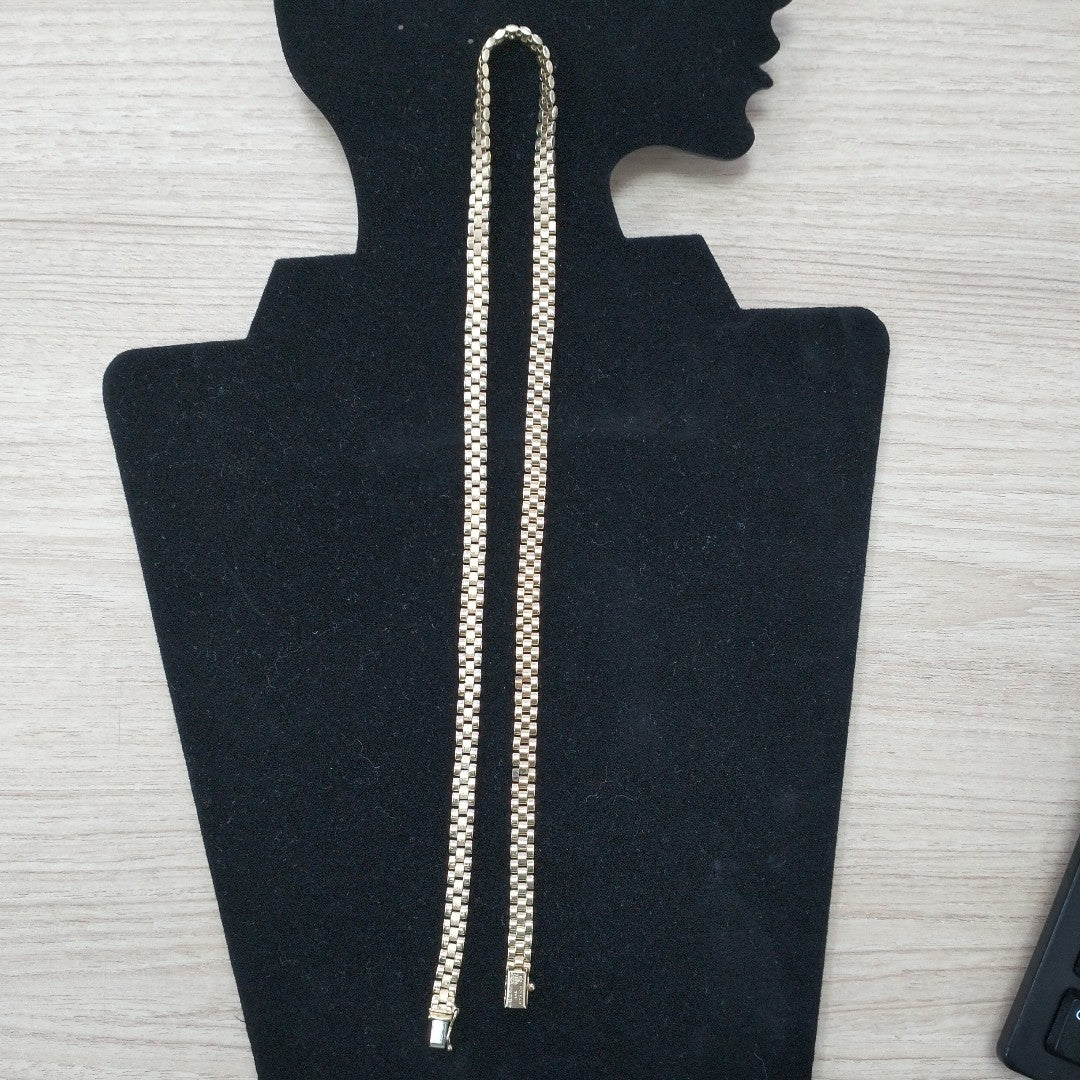 CADENA. ORO. 14 K 26.8 GRMS (SEMINUEVO)