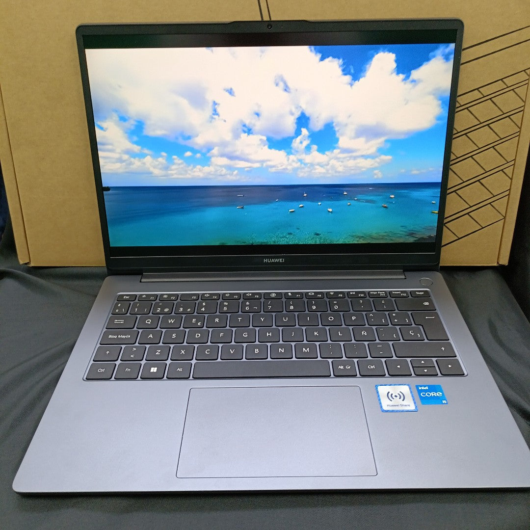 LAPTOP HUAWEI MATEBOOK D14 MDF-X (2024) 512 GB SSD 16 GB RAM (SEMINUEVO)