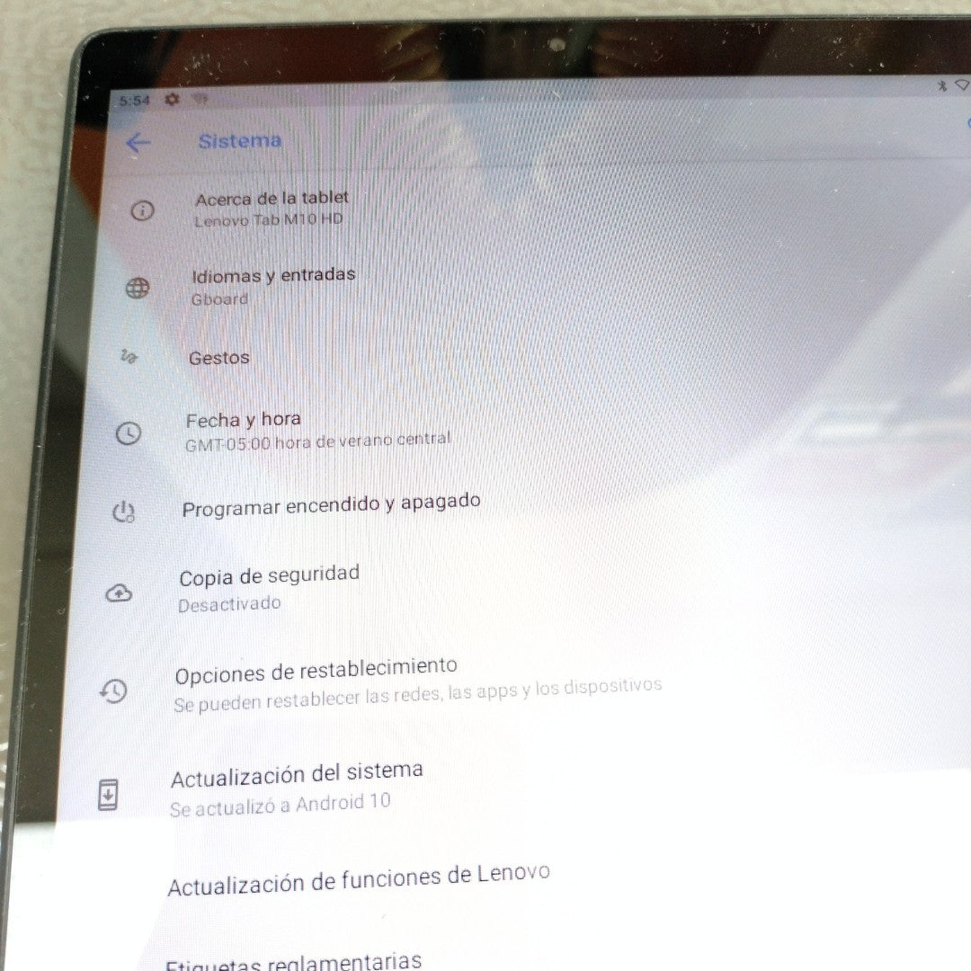 TABLETA LENOVO TAB M10 3 TB328FU 32 GB 3 GB RAM (SEMINUEVO)