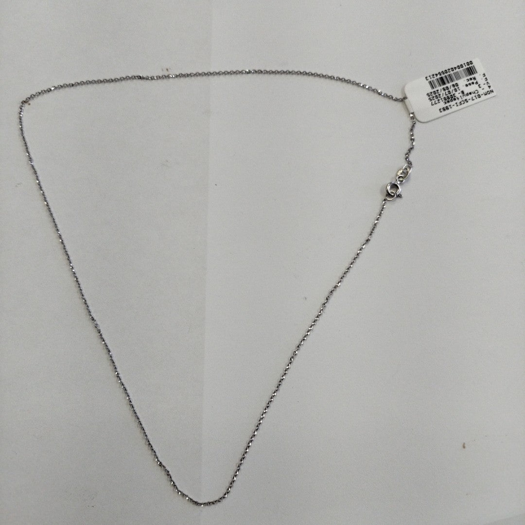 CADENA ORO BLANCO 14 K 1,30 GRMS (SEMINUEVO)