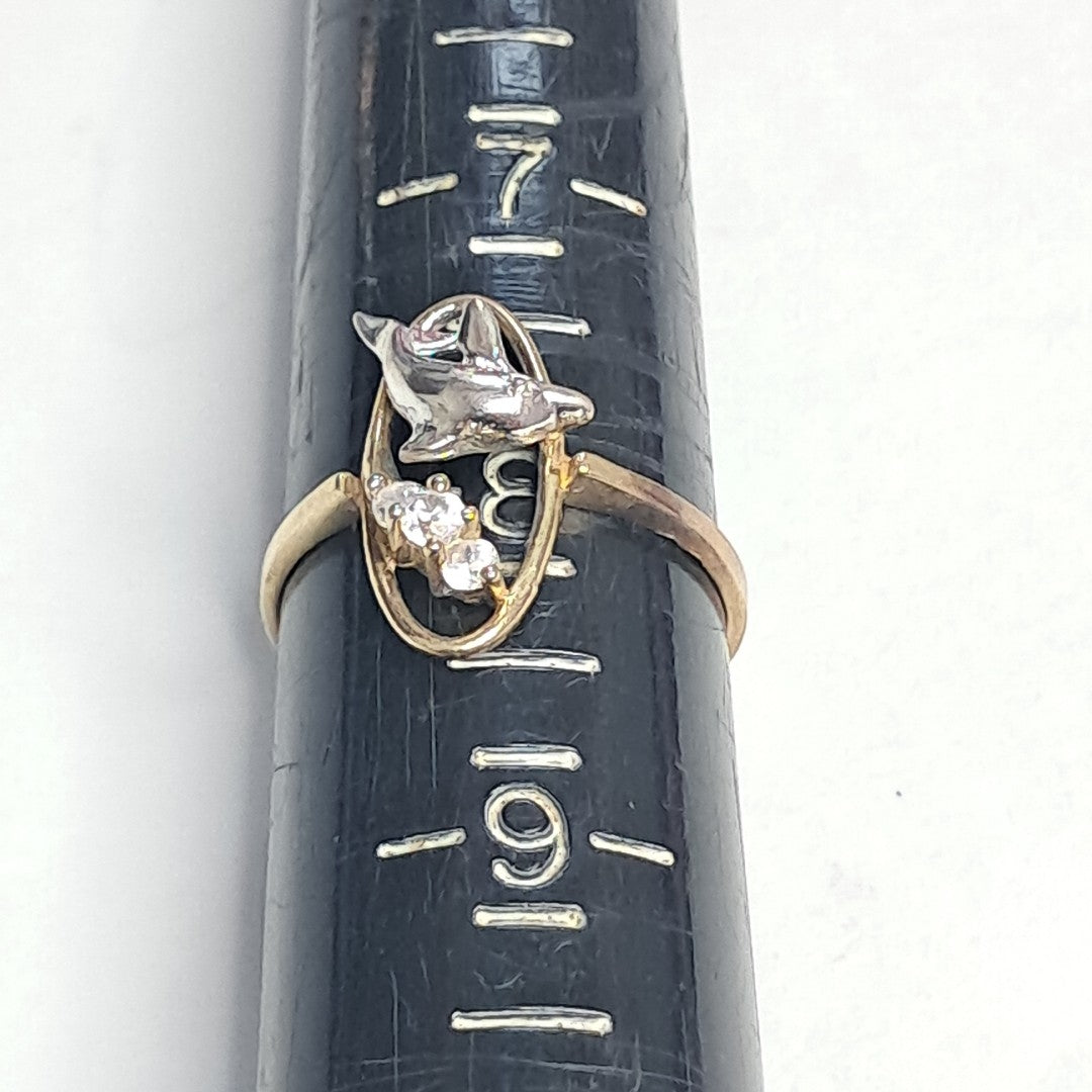 ANILLITO. ORO. 10 K 2 GRMS (SEMINUEVO)