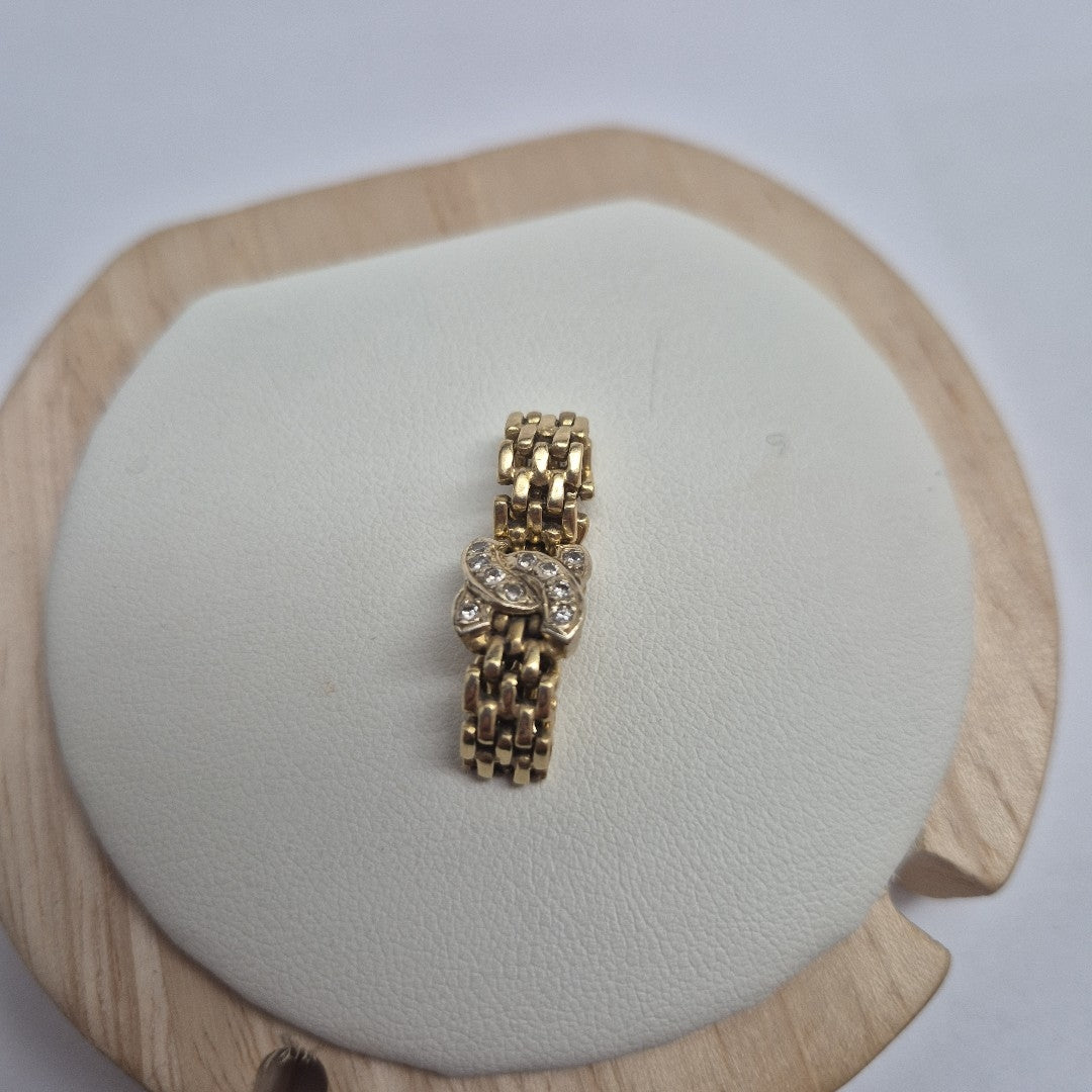 ANILLO. ORO. 10 K 4.9 GRMS (SEMINUEVO)