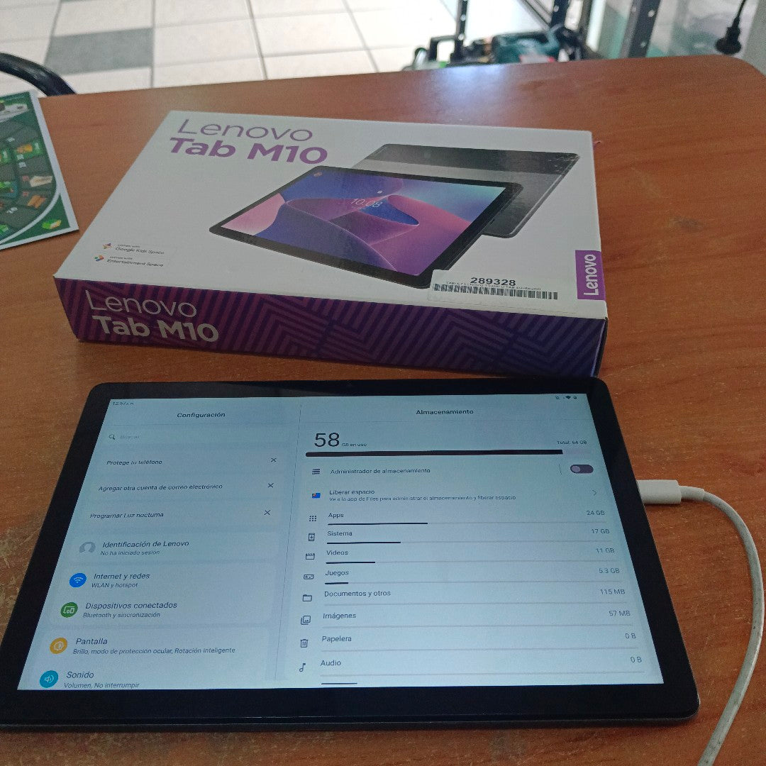 TABLETA LENOVO TAB M10 3 TB328FU 64 GB 4 GB RAM (SEMINUEVO)