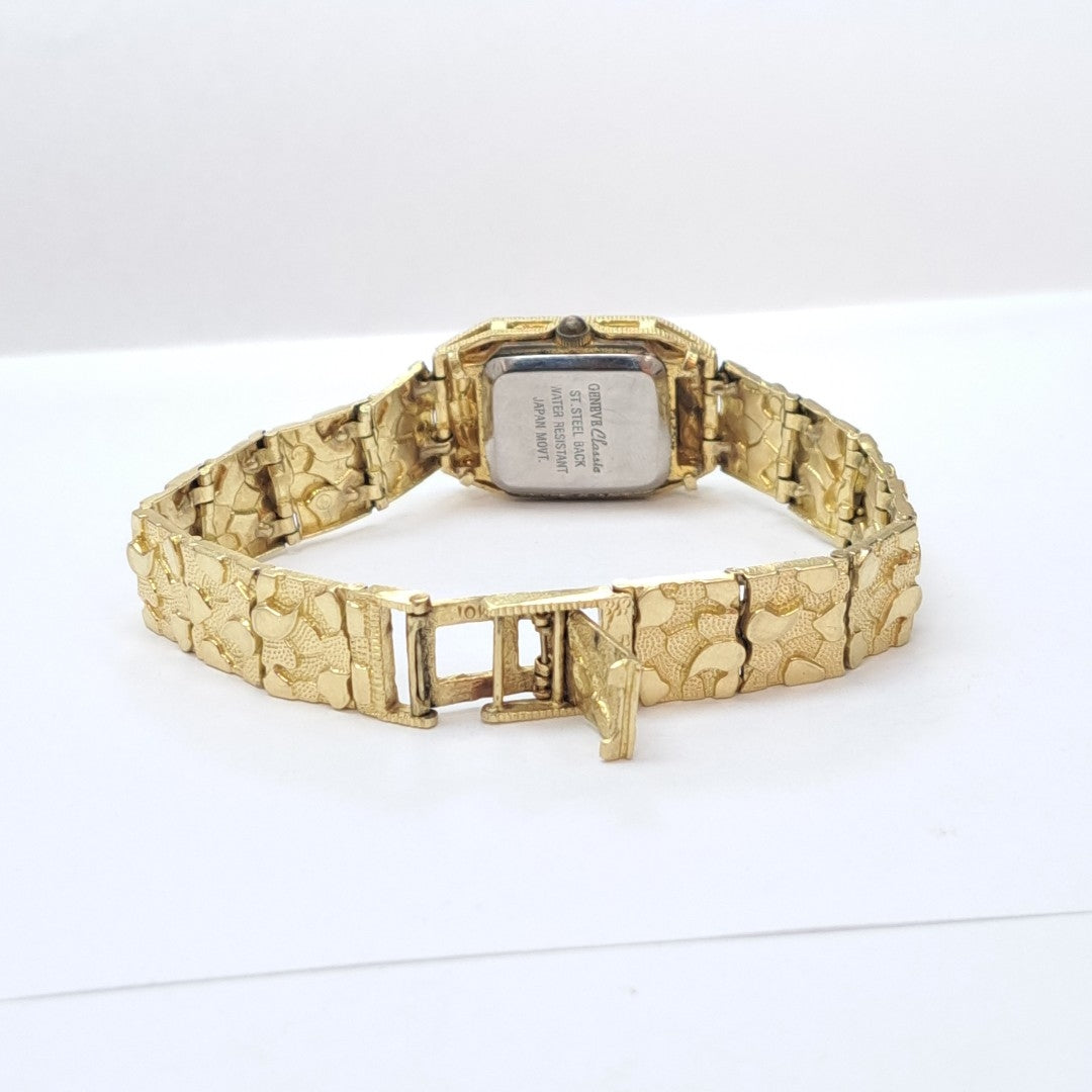 RELOJ CAJA ACERO PULSO ORO ORO 10 K 25,80 GRMS (SEMINUEVO)