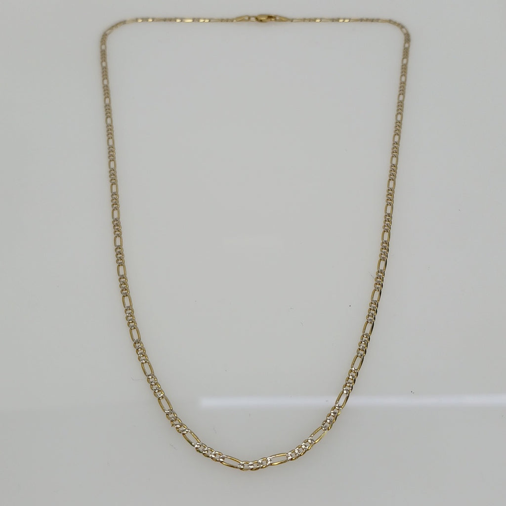 CADENAS CARTIER 3*1 DIAMANTADA ORO 14K 4.4 (NUEVO)