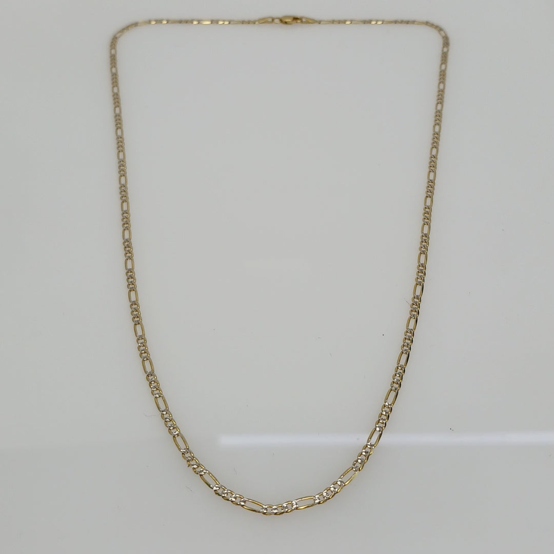 CADENAS CARTIER 3*1 DIAMANTADA ORO 14K 4.4 (NUEVO)