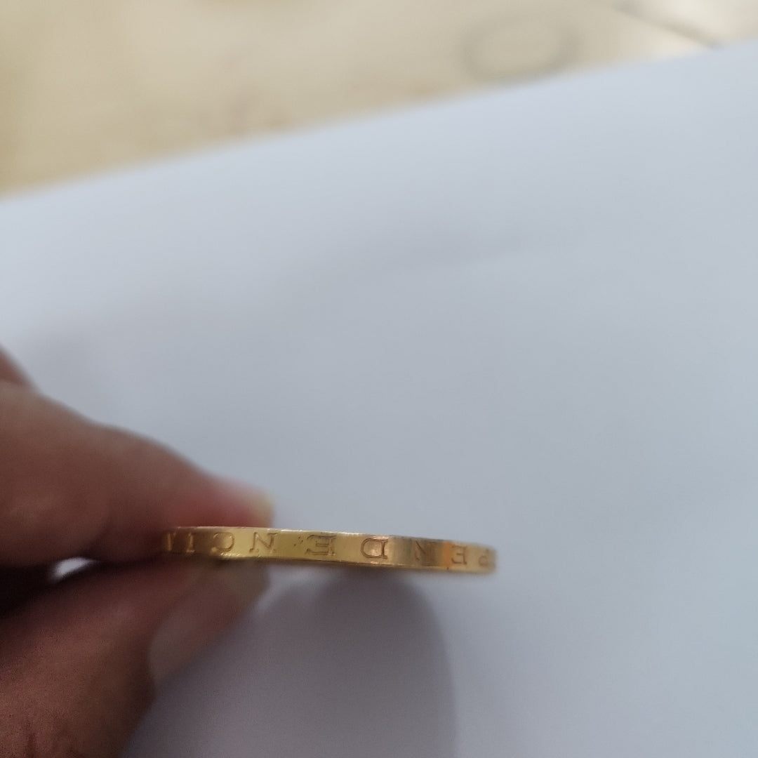 K1 41.6 GRMS - DESC. 0 GRAMOS - 21 K - AVALÚO 80496 * * IDENTIFICACIÓN MONEDA NOMINATIVA. * MONEDAS PESOS 50 PESOS. (SEMINUEVO)