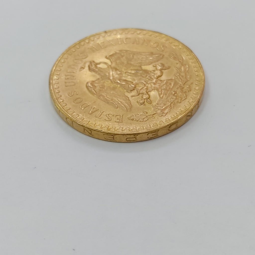 K1 41,60 GRMS - DTO. 0,00 GRMS - 21 K - AVALÚO 77126,40 * IDENTIFICACIÓN MONEDA NOMINATIVA * MONEDAS PESOS 50 PESOS (SEMINUEVO)