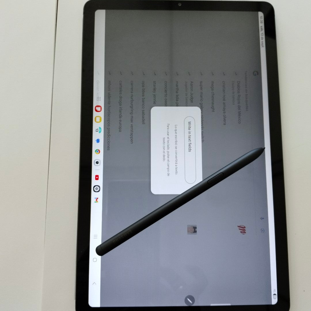 TABLETA SAMSUNG GALAXY TAB S6 LITE SM-P620 (2024) 128 GB 4 GB RAM (SEMINUEVO)