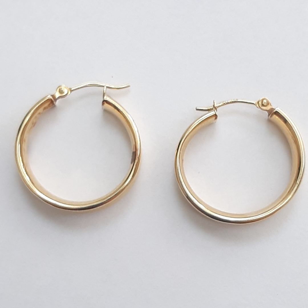 ARRACADAS PAR ORO 14 K 2,60 GRMS (SEMINUEVO)