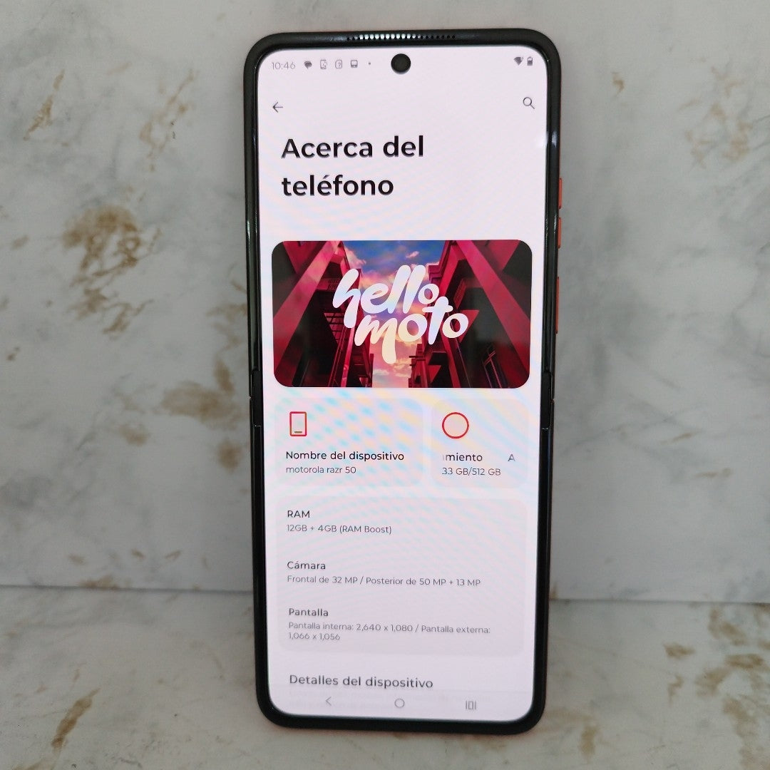 CELULAR MOTOROLA RAZR 50 5G XT2453-1 512 GB 12 GB RAM (SEMINUEVO)
