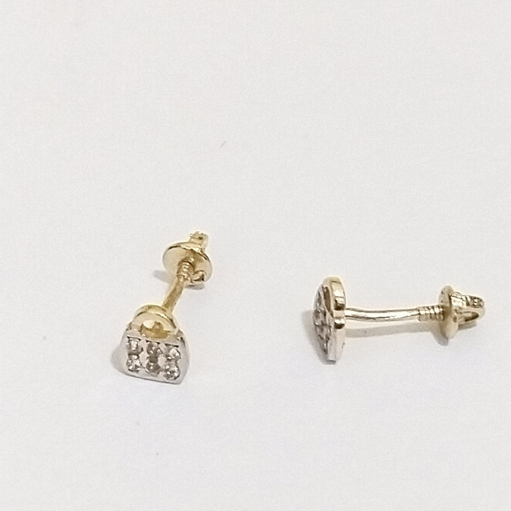 BROQUELES ORO 14K 1 (NUEVO)