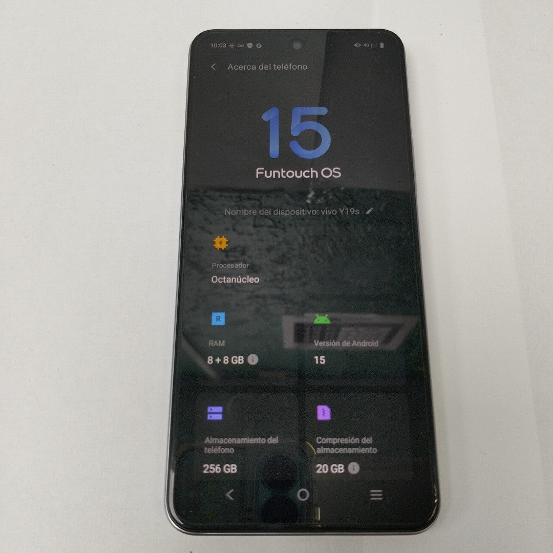 CELULAR VIVO Y19S V2419 (2024) 256 GB 8 GB RAM (SEMINUEVO)