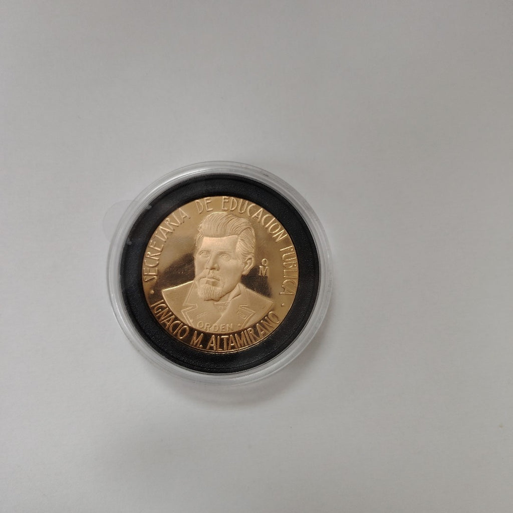 MEDALLA CONMEMORATIVA. ORO. 21 K 42 GRMS (SEMINUEVO)