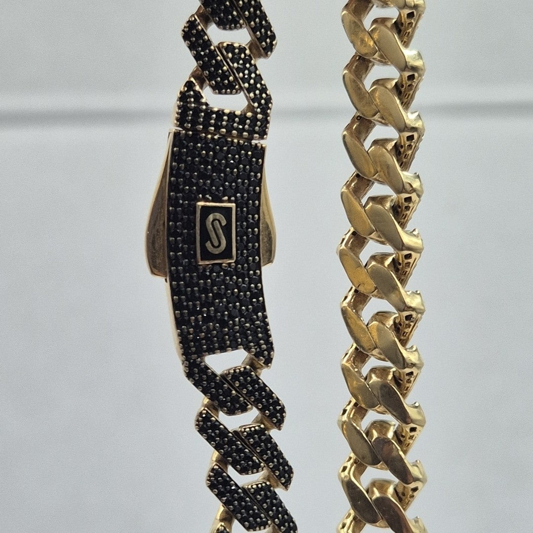 CADENA MONACO ORO 14K 56.6 (NUEVO)