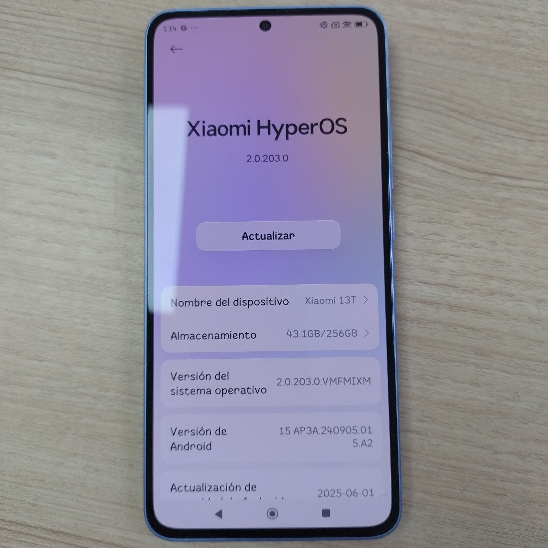 CELULAR XIAOMI 13T 2306EPN60G (2023) 256 GB 12 GB RAM (SEMINUEVO)