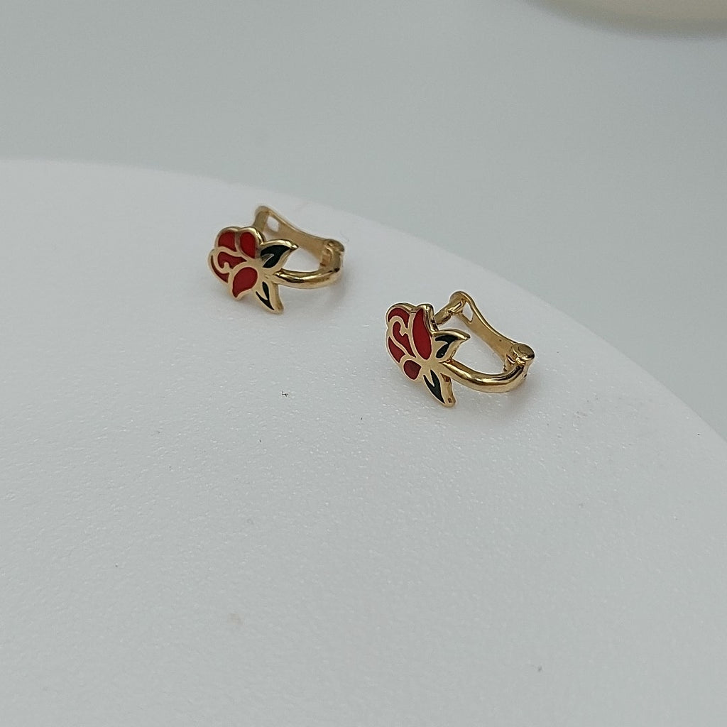 BROQUELES ORO 14K 1.3 (NUEVO)