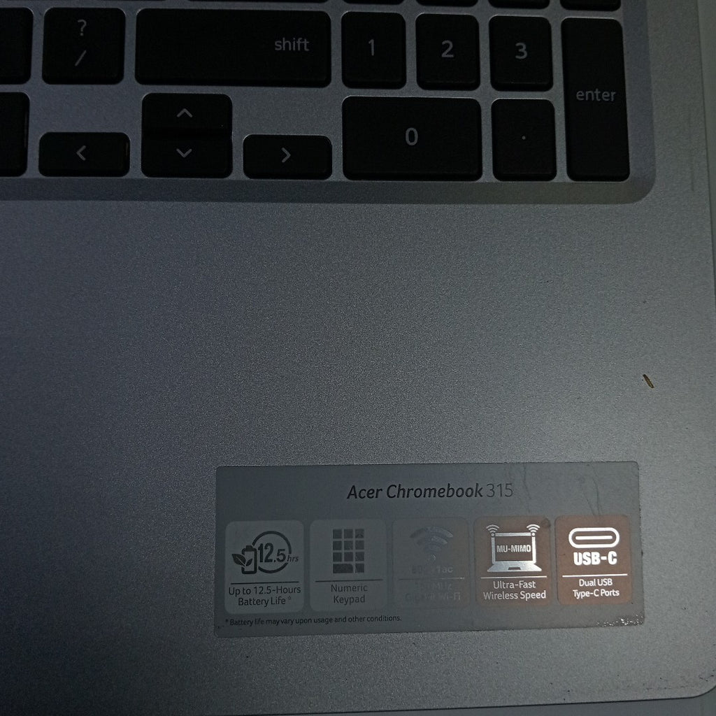 LAPTOP ACER CHROMEBOOK 315 CB315-3H-C2C3 (2020) 32 GB SSD 4 GB RAM
