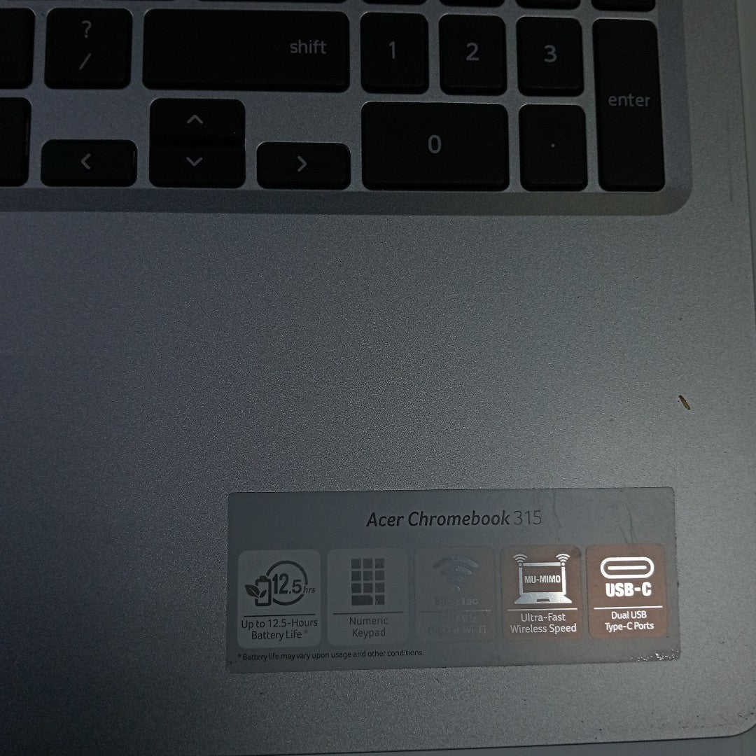 LAPTOP ACER CHROMEBOOK 315 CB315-3H-C2C3 (2020) 32 GB SSD 4 GB RAM