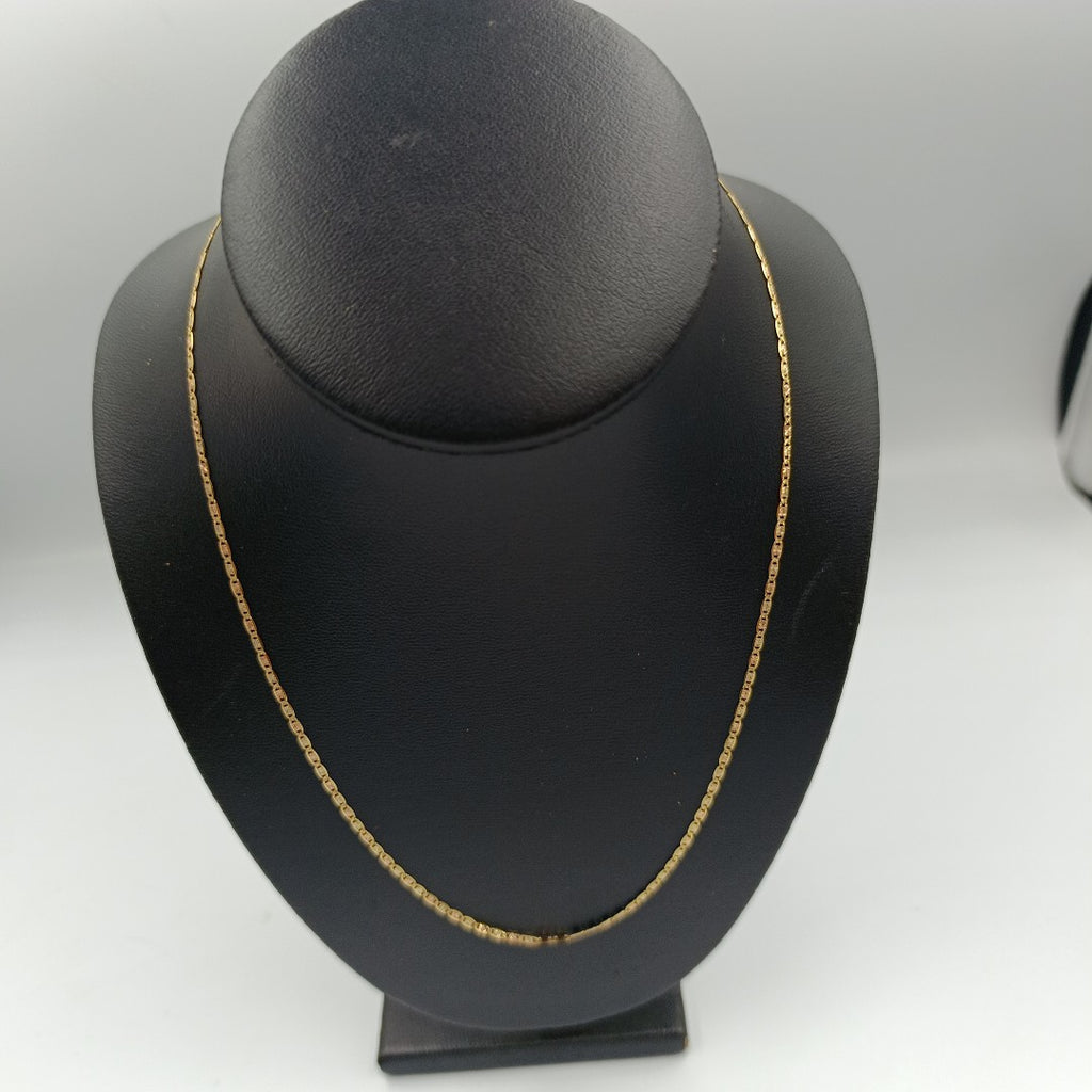 CADENAS VALENTINA/ESPEJO ORO 14K 3.1 (NUEVO)