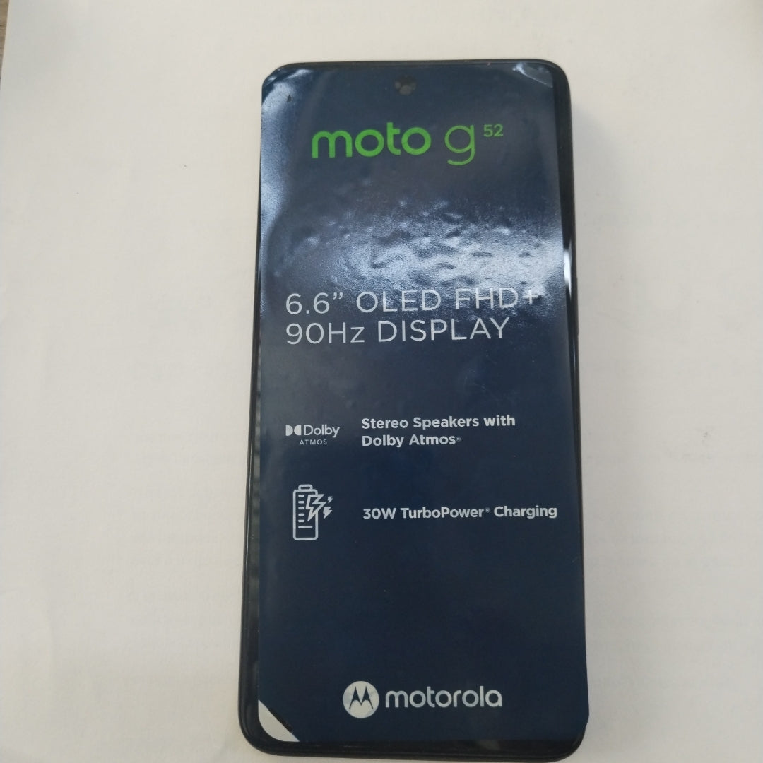 CELULAR MOTOROLA MOTO G52 XT2221-2 256 GB 6 GB RAM (SEMINUEVO)